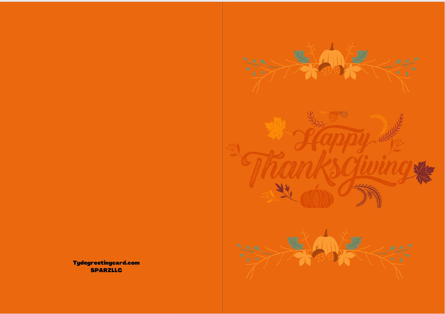 Thanksgiving card