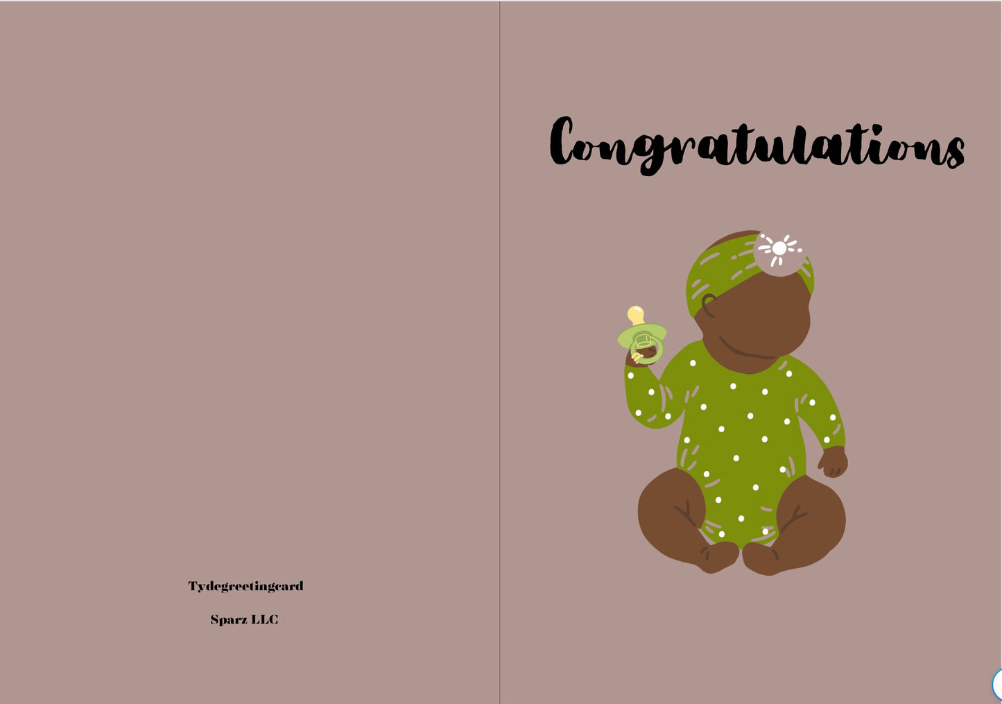 Congratulations on your beautiful baby