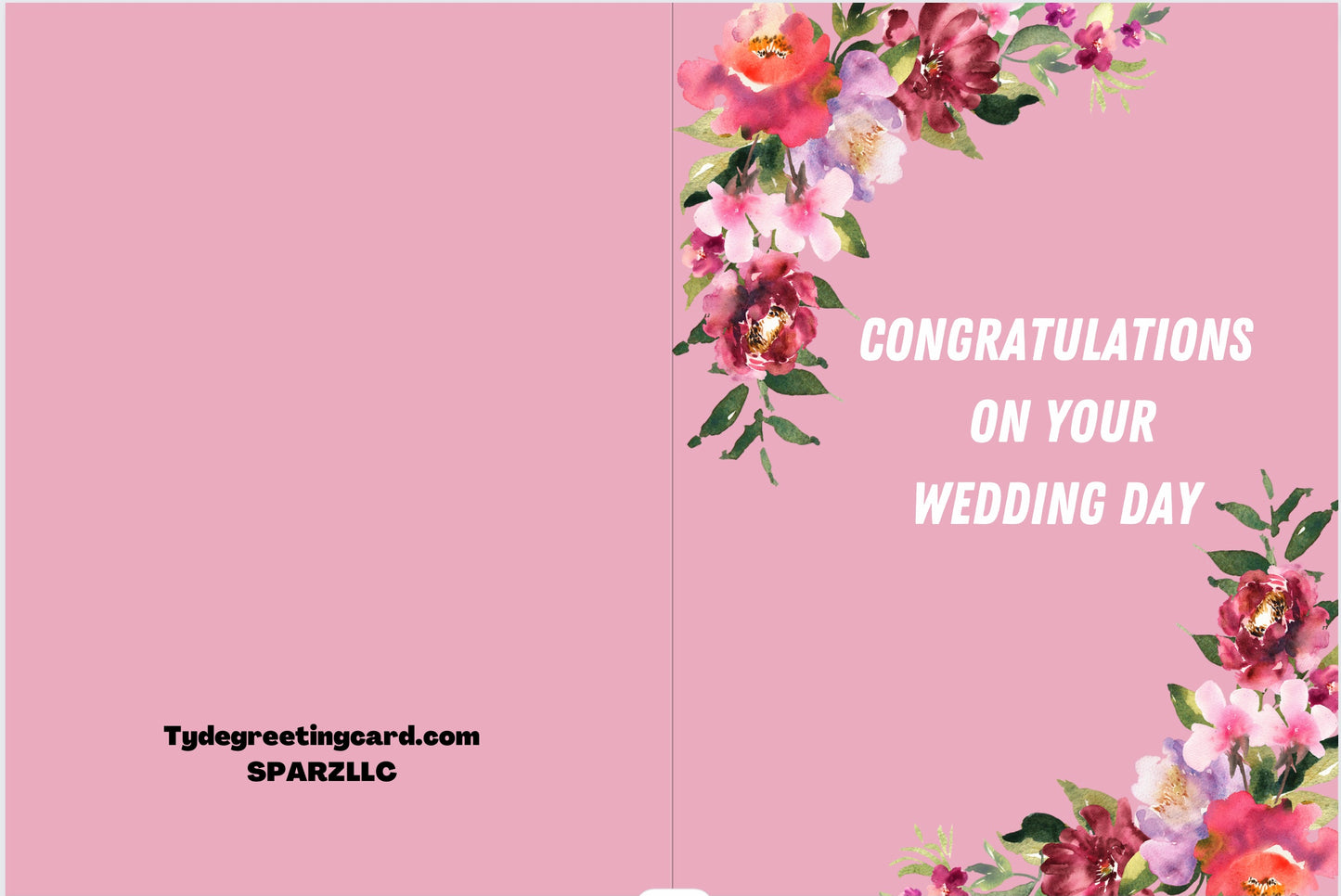 Wedding congratulations