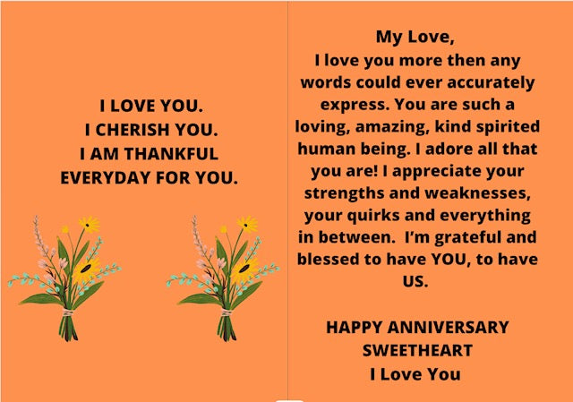 Happy Anniversary